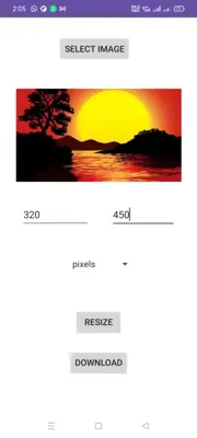 Image Editor- Resize, Convert and Compress android App screenshot 2